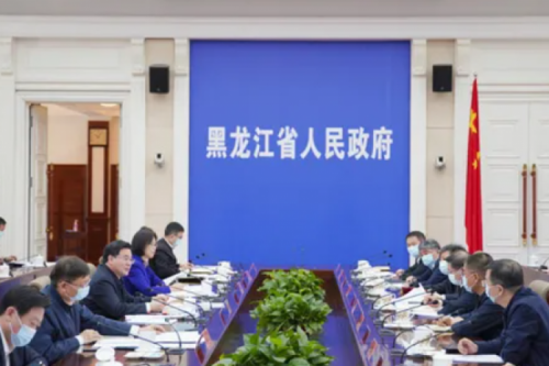 李寅董事长参加黑龙江省上市工作座谈会，，，，，并代表上市公司做了典型发言